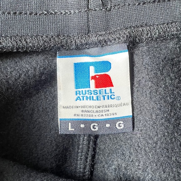 NWOT - Russell Athletic Mens Joggers - Blue - Large - Picture 4 of 4